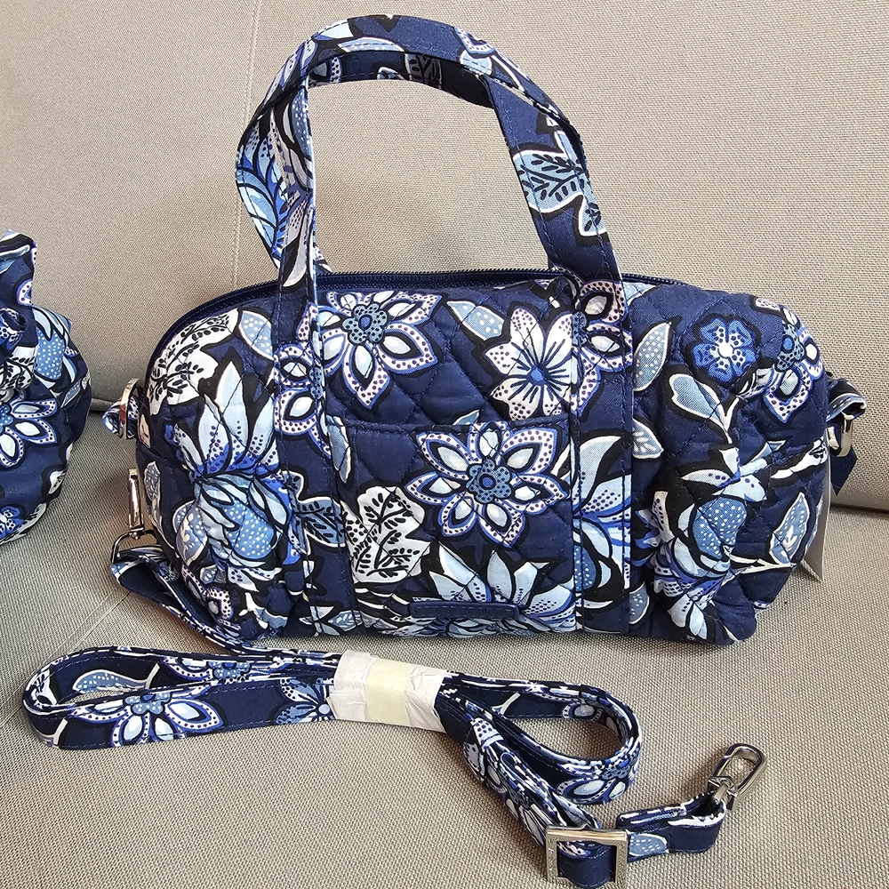 NEW Vera Bradley Quilted TROPICS TAPESTRY mini Satchel